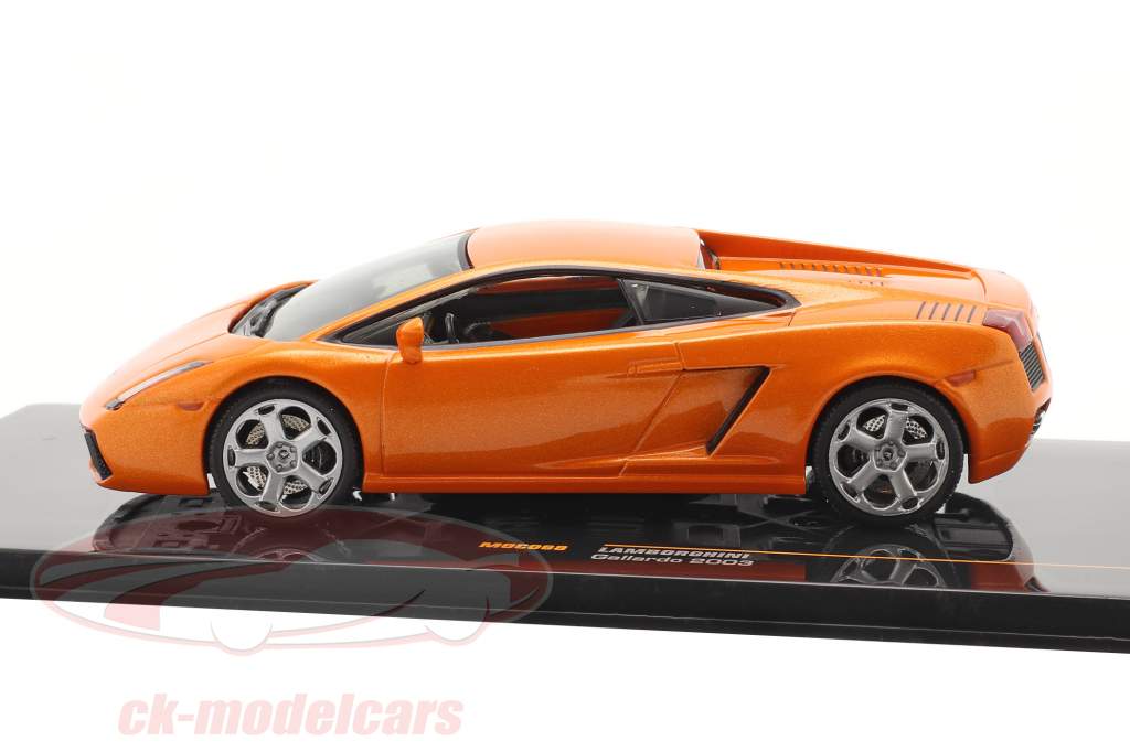 Lamborghini Gallardo Année de construction 2003 Orange 1:43 Ixo