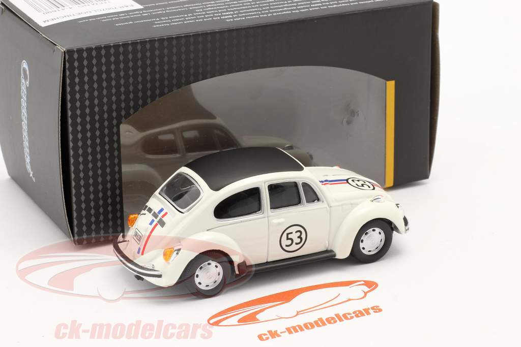 Volkswagen VW Käfer #53 Herbie weiß 1:43 Cararama
