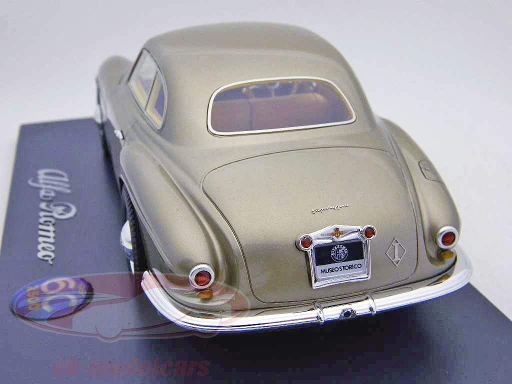 Alfa Romeo 6C 2500 SS Villa D&#39;este year 1951 gold metallic 1:18 BBR