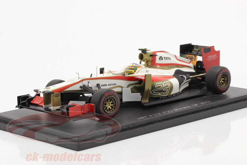 N. Karthikeyan HRT F112 #23 Monaco GP Formule 1 2012 1:43 Spark