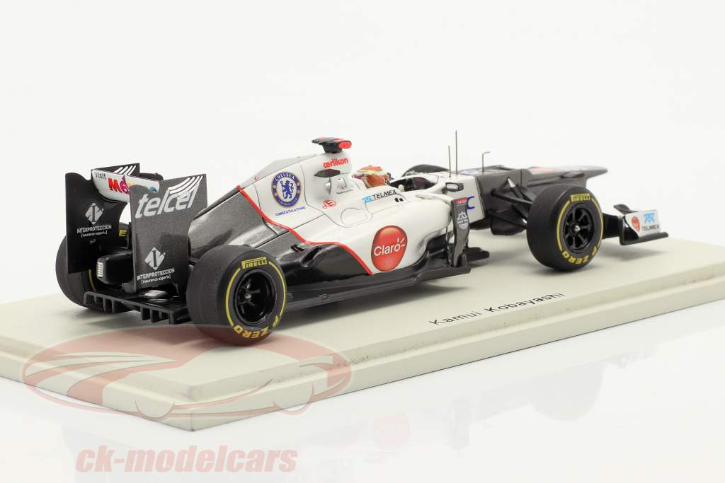 K. Kobayashi Sauber C31 #14 Monaco GP formula 1 2012 1:43 Spark