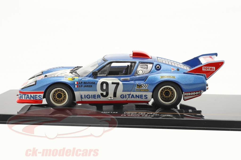 Ligier Maserati JS2 #97 Beltoise, Jarier 24h LeMans 1975 1:43 Ixo