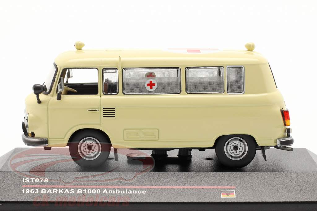 Barkas B1000 ambulance year 1963 1:43 IST-Models