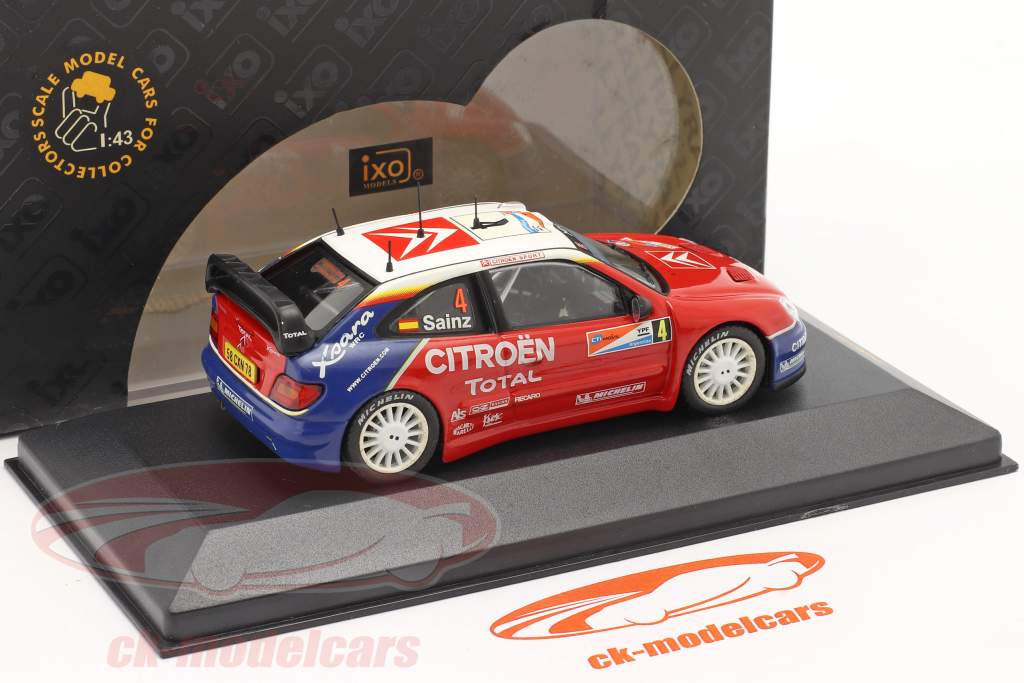 Citroen Xsara WRC #4 vincitore rally Argentina 2004 1:43 Ixo