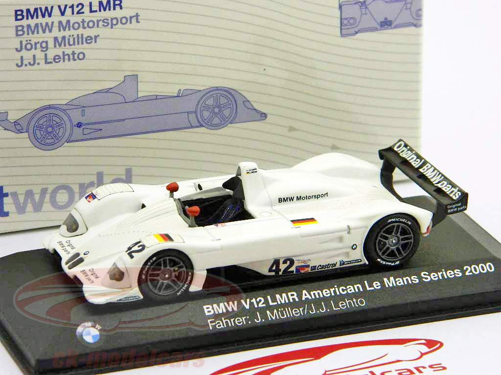 BMW V12 LMR #42 ALMS 2000 Müller, Lehto 1:43 Minichamps
