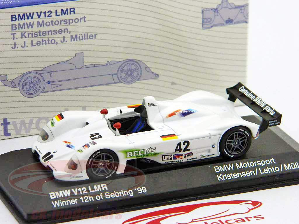 BMW V12 LMR #42 Winner 12h Sebring 1999 Kristensen, Lehto, Müller 1:43 Minichamps