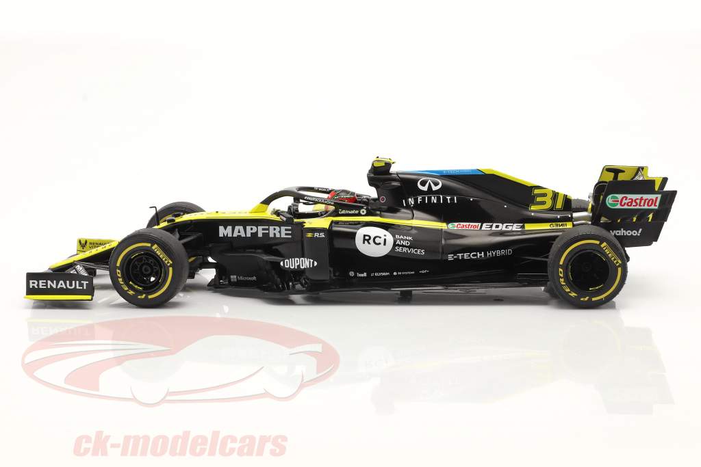 Esteban Ocon Renault R.S.20 #31 Grande Bretagne GP formule 1 2020 1:18 Solido