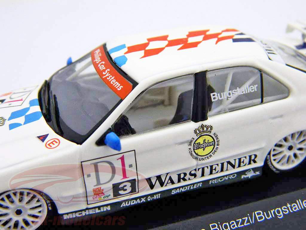BMW 320i #3 Alex Burgstaller équipe Bigazzi STW-Cup 1996 1:43 Minichamps