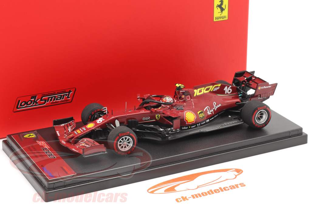 C. Leclerc Ferrari SF1000 #16 1000th GP Ferrari Toskana GP F1 2020 1:43 LookSmart