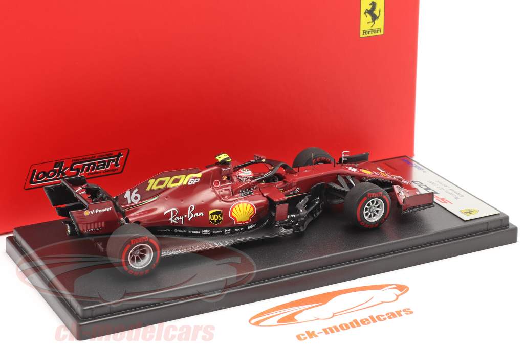 C. Leclerc Ferrari SF1000 #16 1000th GP Ferrari Toskana GP F1 2020 1:43 LookSmart