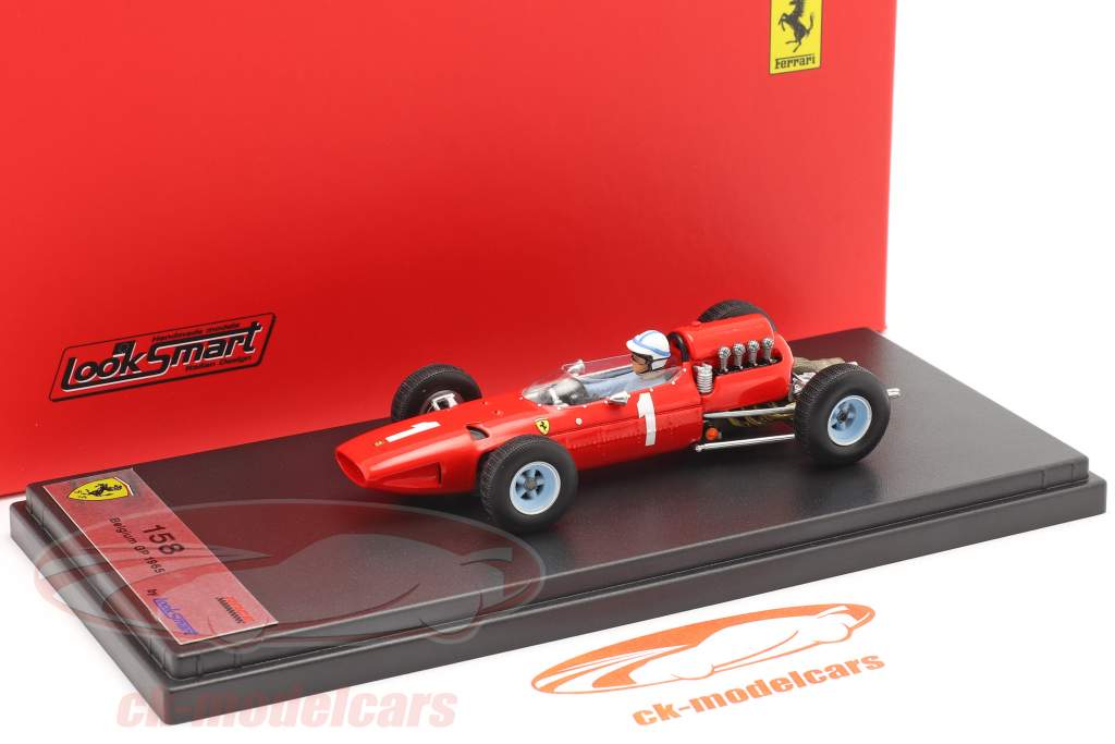 John Surtees Ferrari 158 #1 Belge GP formule 1 1965 1:43 LookSmart
