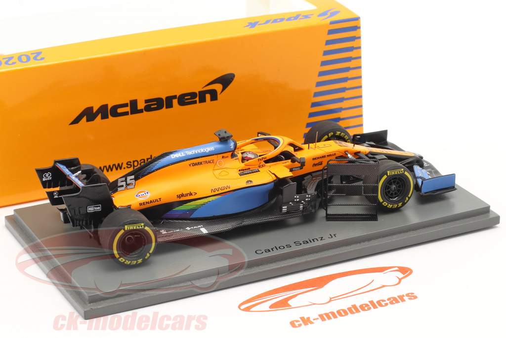 Carlos Sainz McLaren MCL35 #55 2e Italiaans GP formule 1 2020 1:43 Spark