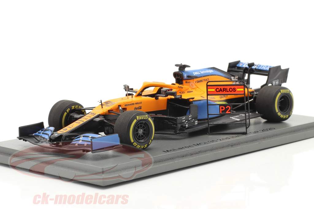 Carlos Sainz McLaren MCL35 #55 2e Italiaans GP formule 1 2020 1:43 Spark