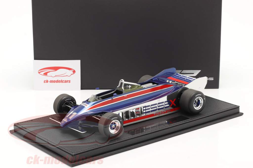 E. de Angelis Lotus 88A #11 Practice Long Beach GP formel 1 1981 1:18 GP Replicas