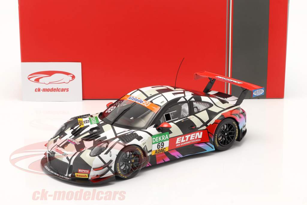Porsche 911 (991) GT3 R #69 GT Masters 2018 Slooten, Luhr Iron Force 1:18 Ixo