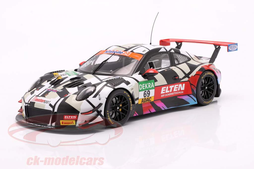 Porsche 911 (991) GT3 R #69 GT Masters 2018 Slooten, Luhr Iron Force 1:18 Ixo