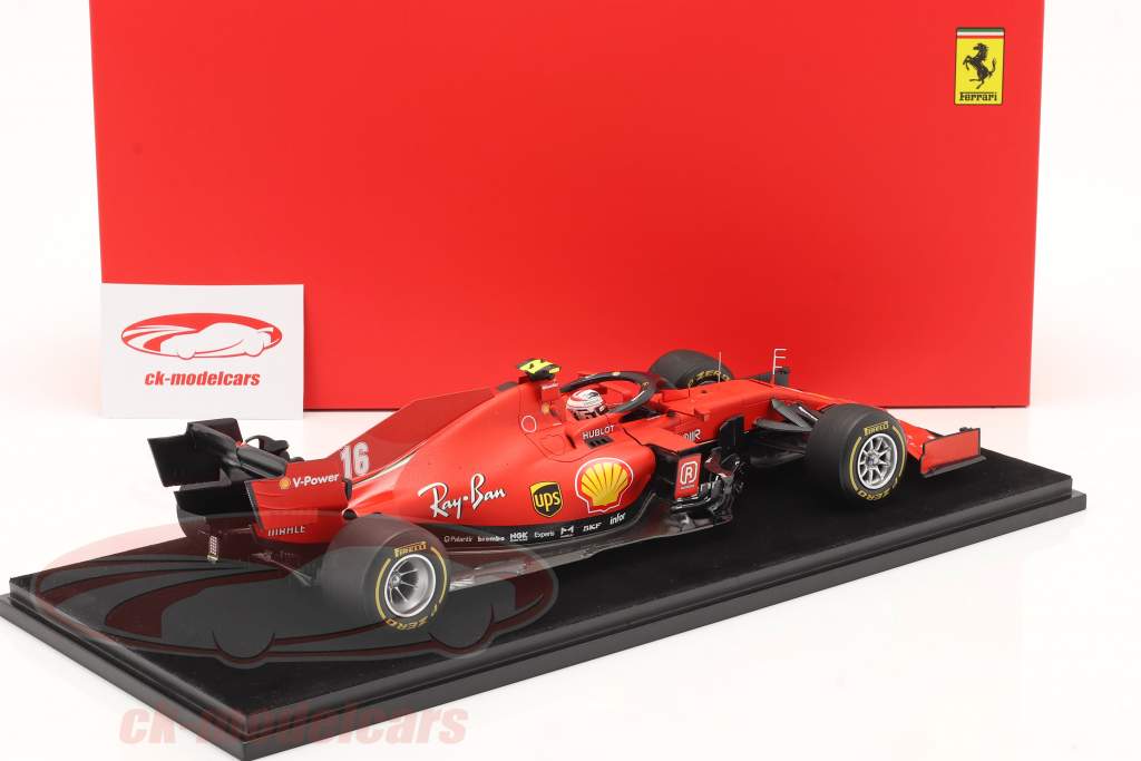 C. Leclerc Ferrari SF1000 #16 2ª austríaco GP Fórmula 1 2020 1:18 LookSmart