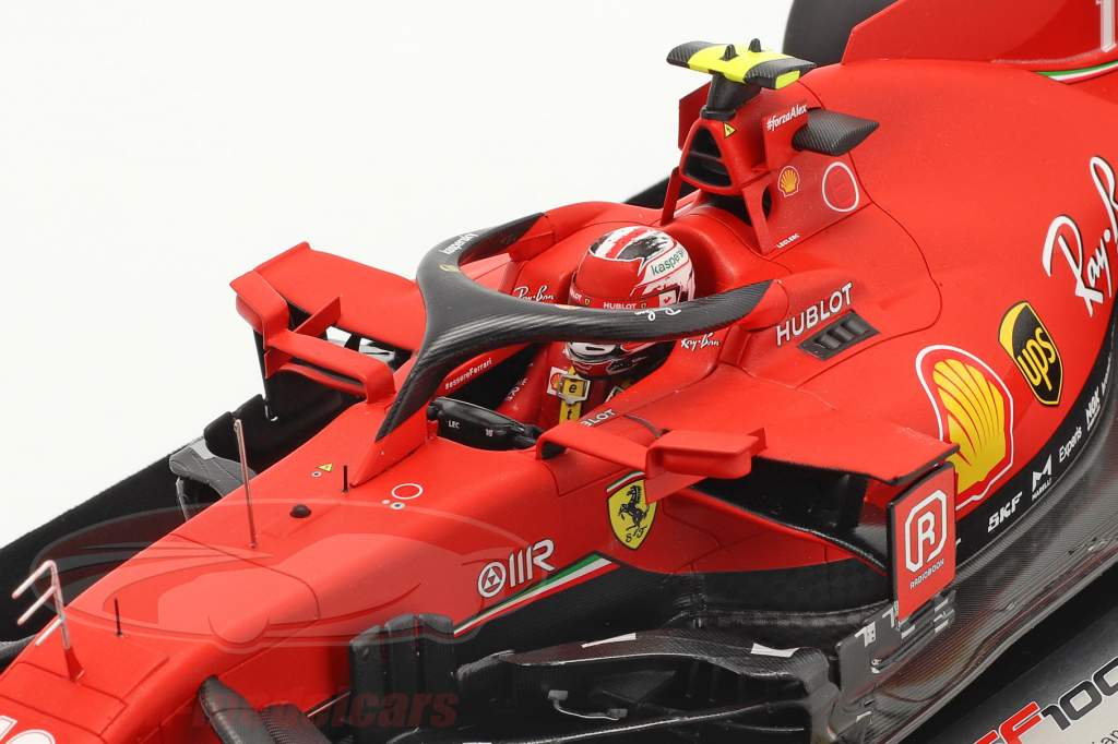 C. Leclerc Ferrari SF1000 #16 2ª austríaco GP Fórmula 1 2020 1:18 LookSmart