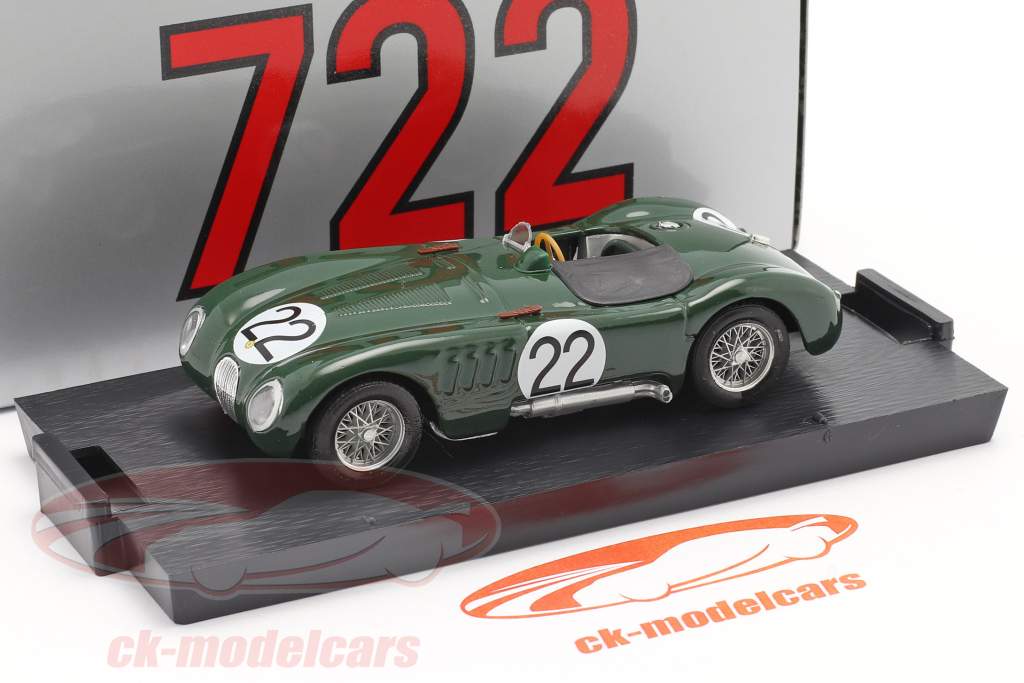 Jaguar C-Type #22 24h LeMans 1951 Moss, Fairman 1:43 Brumm