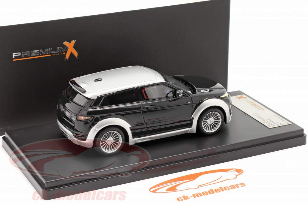 Range Rover Evoque par Hamann Année 2012 noir / argent 1:43 Premium X
