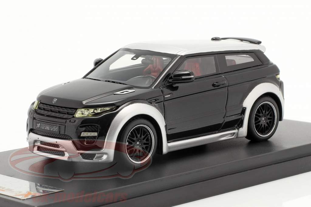Range Rover Evoque ved Hamann År 2012 sort / sølv 1:43 Premium X
