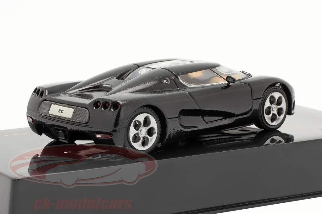 ケーニグセグCC8Sモデル2002ブラック/ブラック1時43分モデルIxo