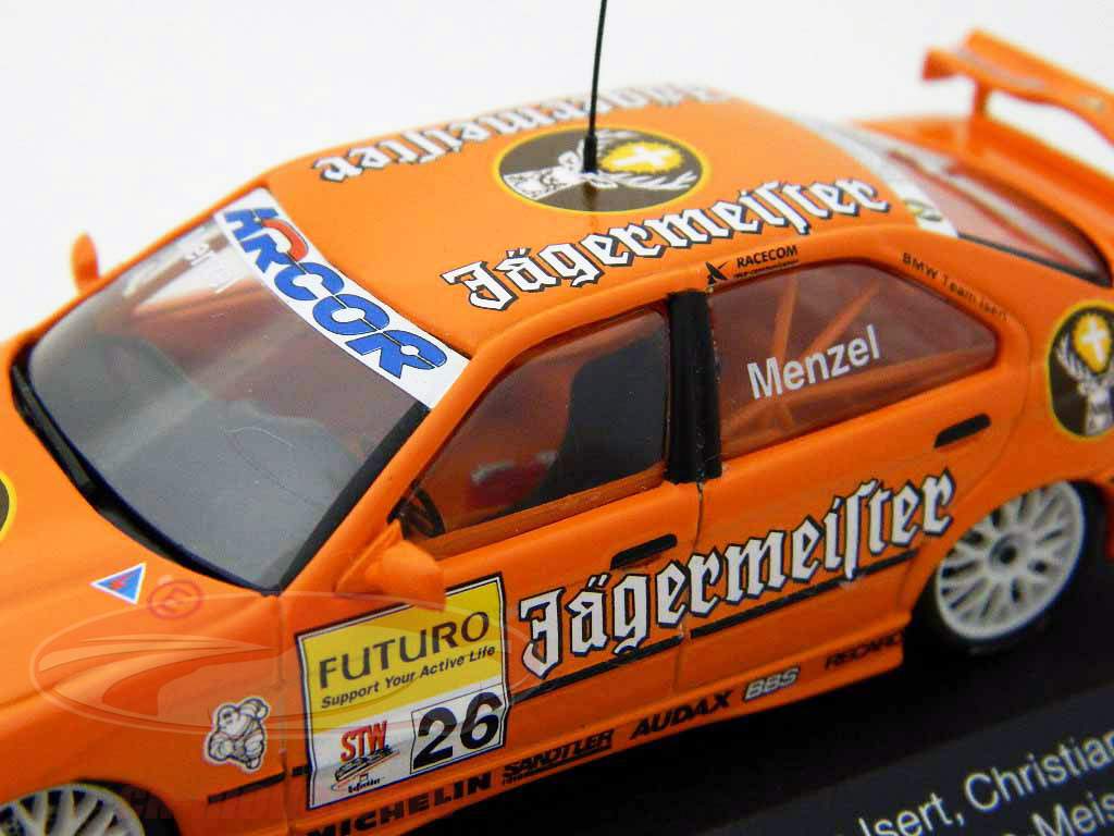 BMW 320i E36 N° 26 Jägermeister Christian Menzel équipe Isert STW Cup 1998 1:43 Minichamps