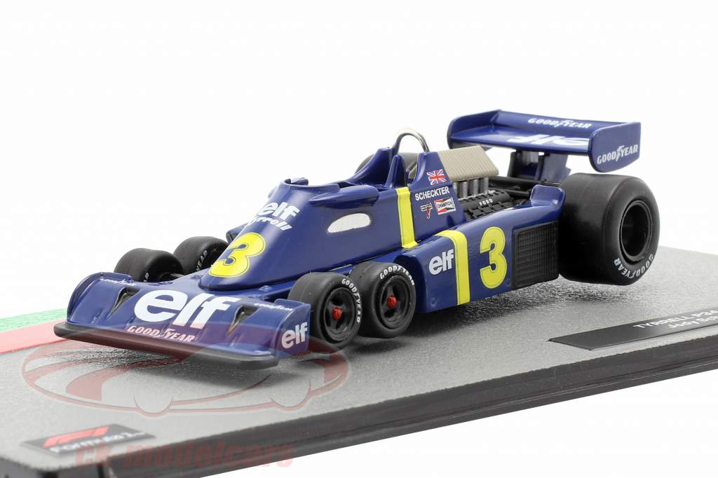 Jody Scheckter Tyrrell P34 #3 Formel 1 1976 1:43 Altaya