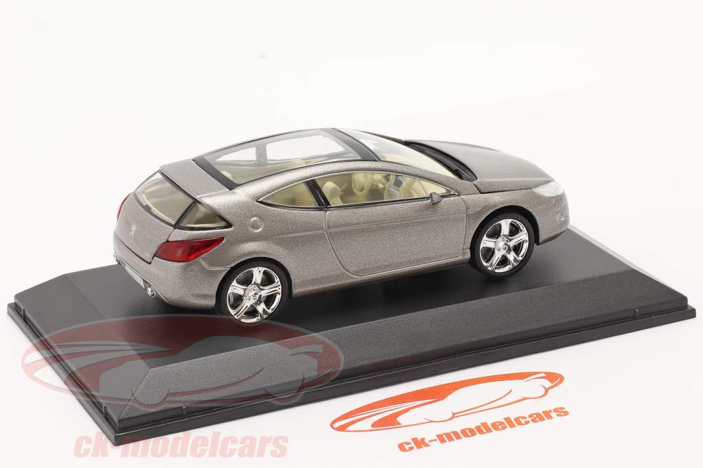 Peugeot 407 Elixir Concept Car grau metallic 1:43 Altaya