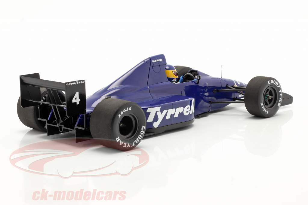 Michele Alboreto Tyrrell 018 #4 3rd Mexican GP formula 1 1989 1:18 Minichamps