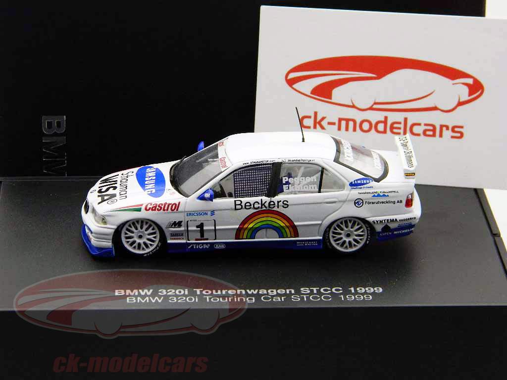 BMW 320i E36 #1 Westcoast Racing STCC 1999 Peggen / Ekblom 1:43 Minichamps