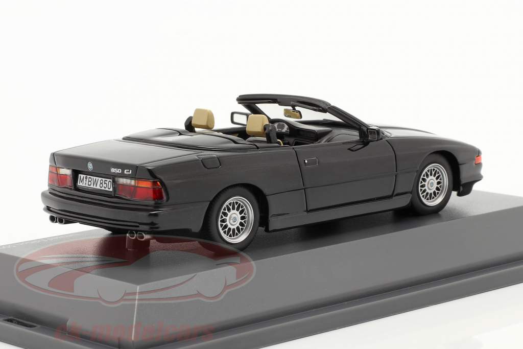 BMW 850 CI Convertible (E31) negro 1:43 Schuco