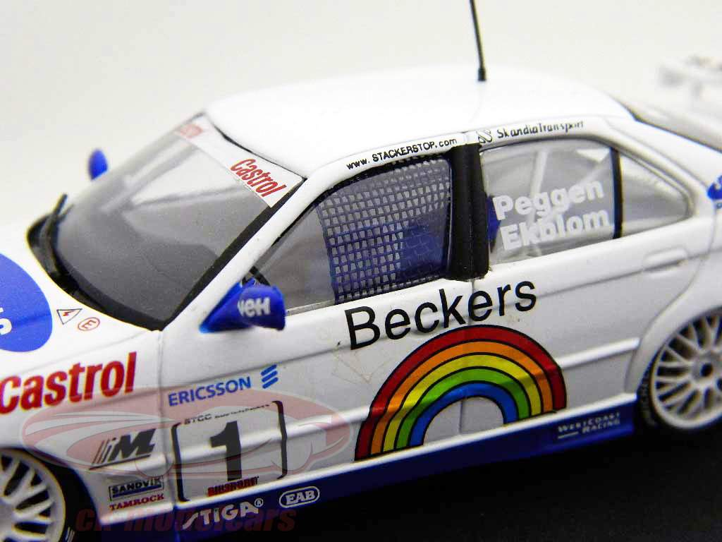 BMW 320i E36 #1 Westcoast Racing STCC 1999 Peggen / Ekblom 1:43 Minichamps