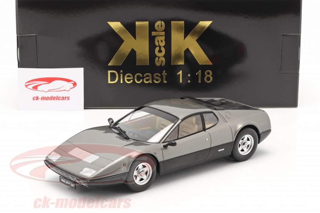 Ferrari 365 GT4 BB year 1973 gun-metal 1:18 KK-Scale