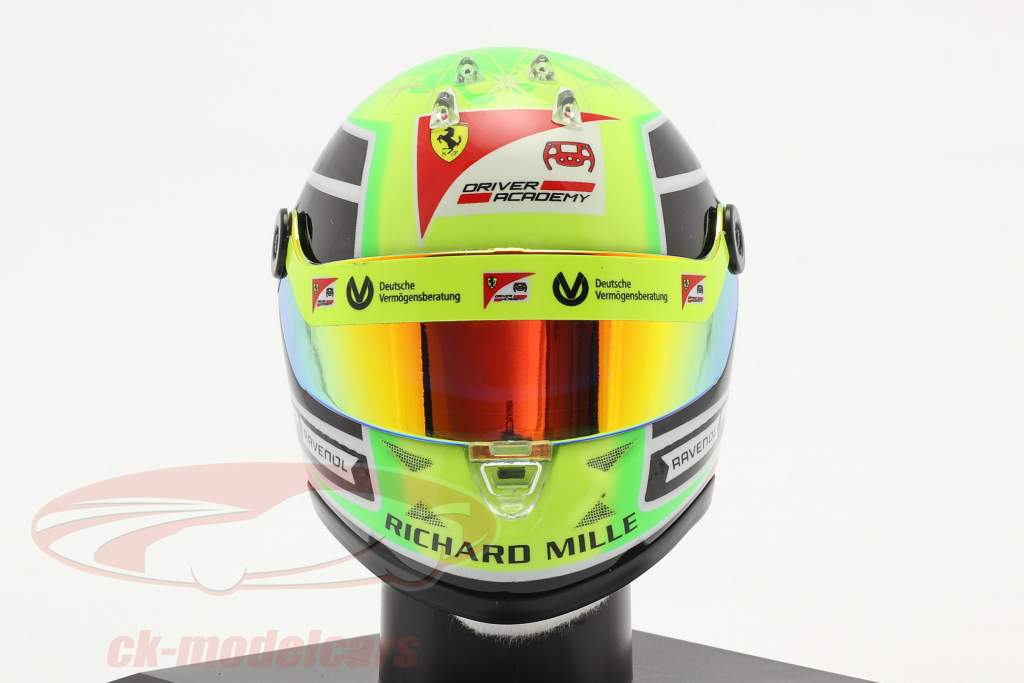 Mick Schumacher Prema Racing #20 formule 2 champion 2020 casque 1:4 Schuberth