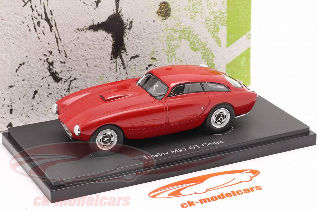 Bosley Mk1 GT Coupe Baujahr 1955 rot 1:43 AutoCuilt