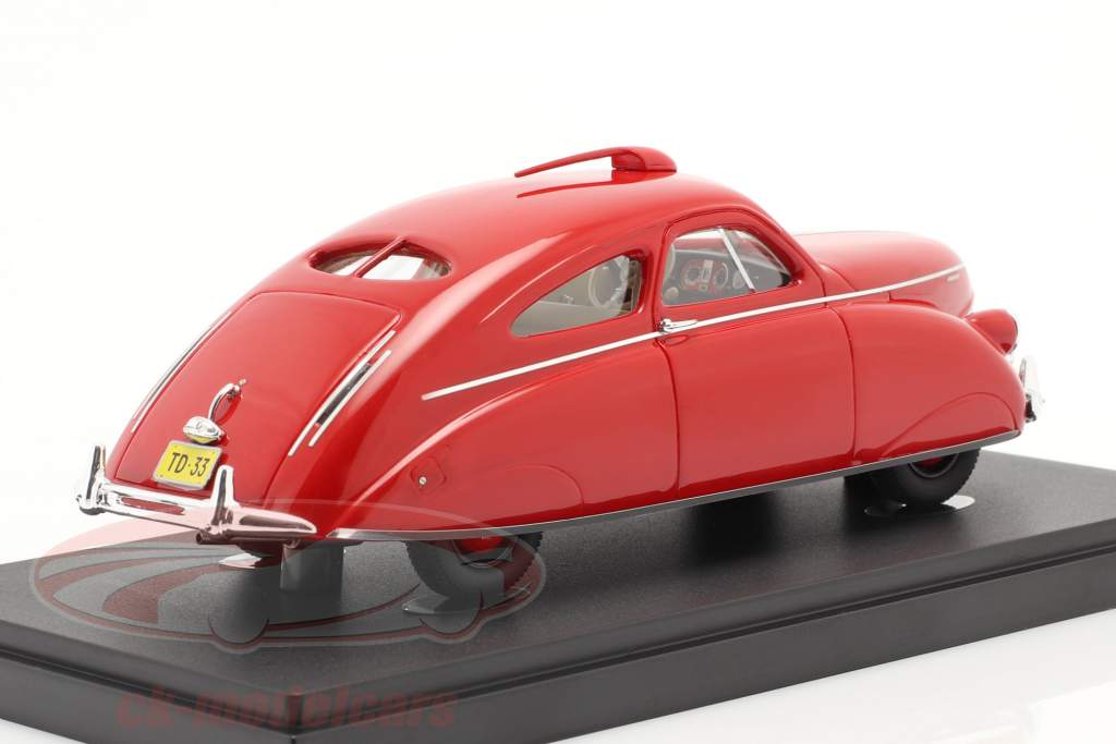 Thomas Rocket Car año 1938 rojo 1:43 AutoCult