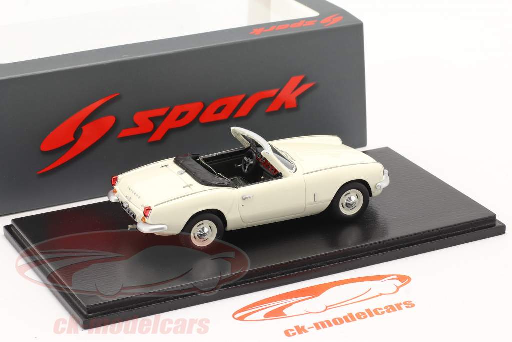 Triumph Spitfire MK3 Année de construction 1967 blanc 1:43 Spark