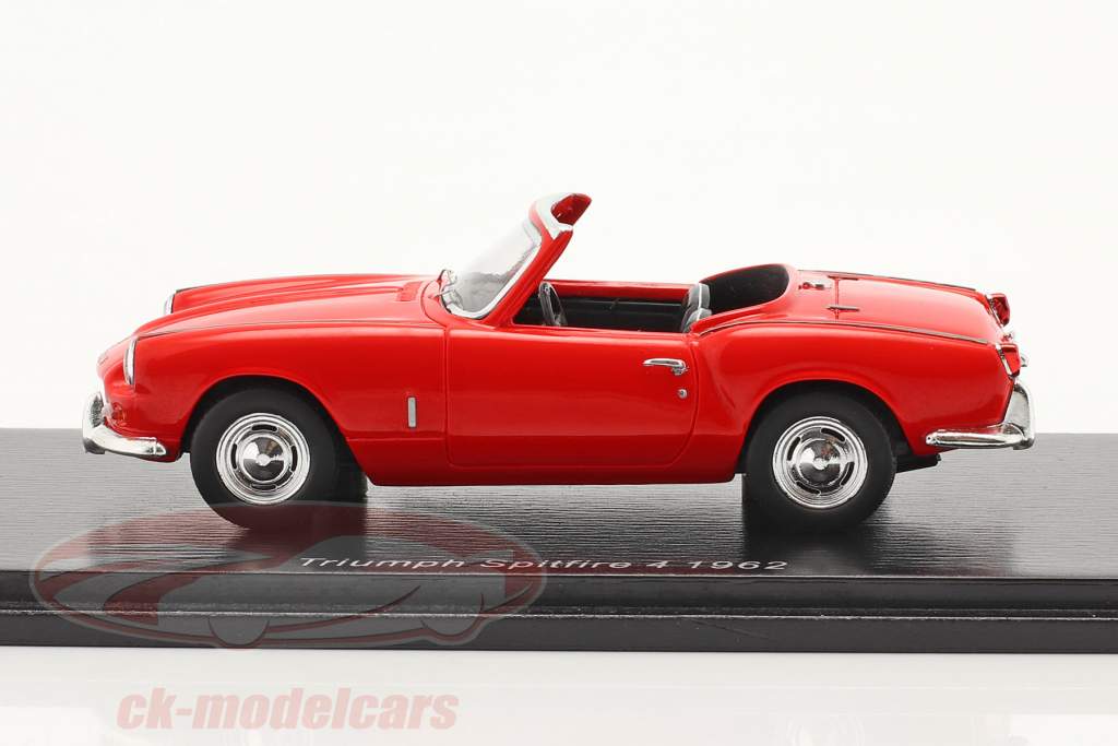 Triumph Spitfire 4 Ano de construção 1962 vermelho 1:43 Spark