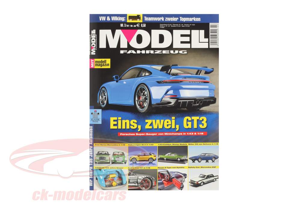 マガジン MODELLFAHRZEUG 版 五月 / 六月  -  番号。 3 / 2021