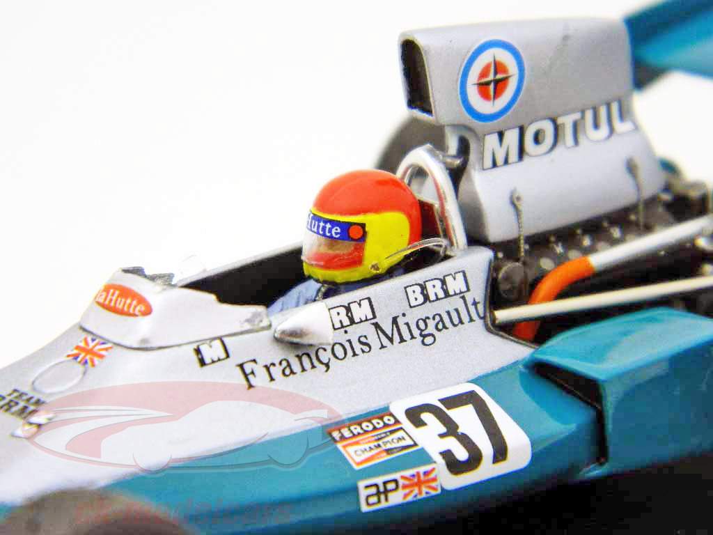 F. Migault BRM P160E #37 German GP Formel 1 1974 1:43 Spark