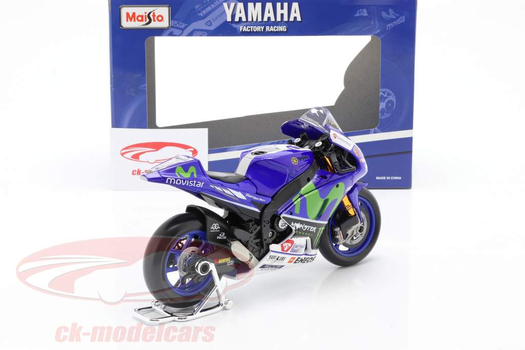 Valentino Rossi Yamaha YZR-M1 #46 MotoGP 2016 1:10 Maisto