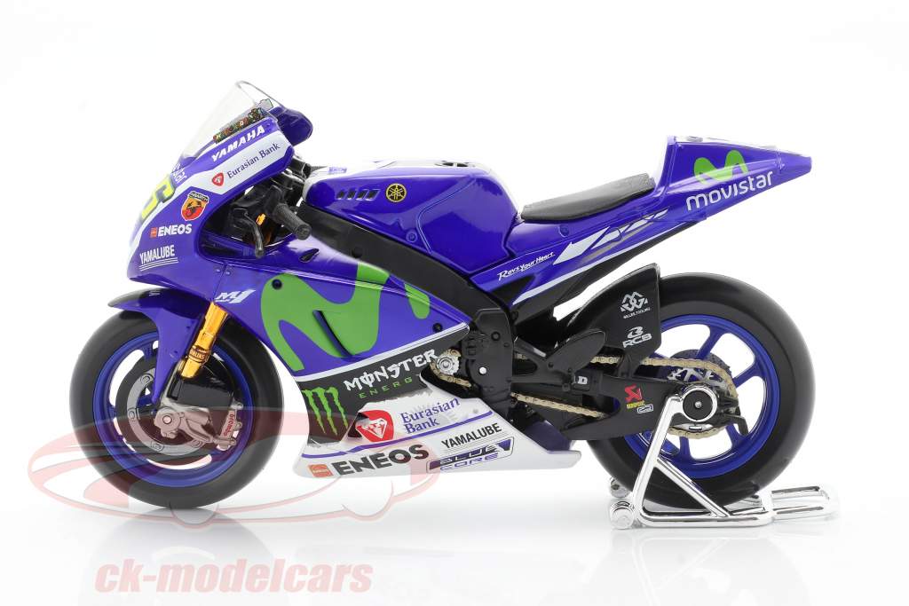 Valentino Rossi Yamaha YZR-M1 #46 MotoGP 2016 1:10 Maisto