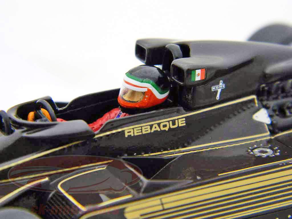 H. Rebaque Lotus 78 ° 25 6e Grand Prix d&#39;Allemagne de Formule 1 1978 1:43 Spark
