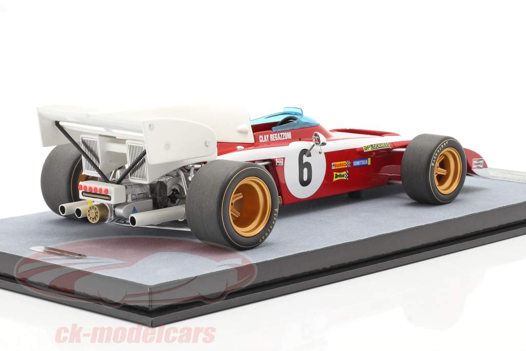 Clay Regazzoni Ferrari 312B2 #6 South African GP formula 1 1972 1:18 Tecnomodel