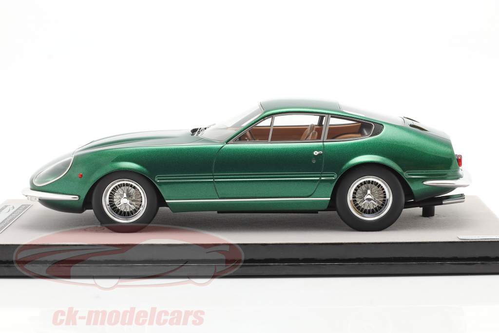 Ferrari 365 GTB/4 Daytona Prototipo 1967 green metallic 1:18 Tecnomodel