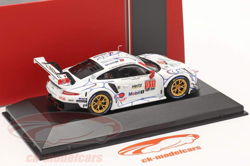 Porsche 911 (991) RSR #911 Classe Vincitore Petit LeMans 2018 Porsche GT Team 1:43 Ixo