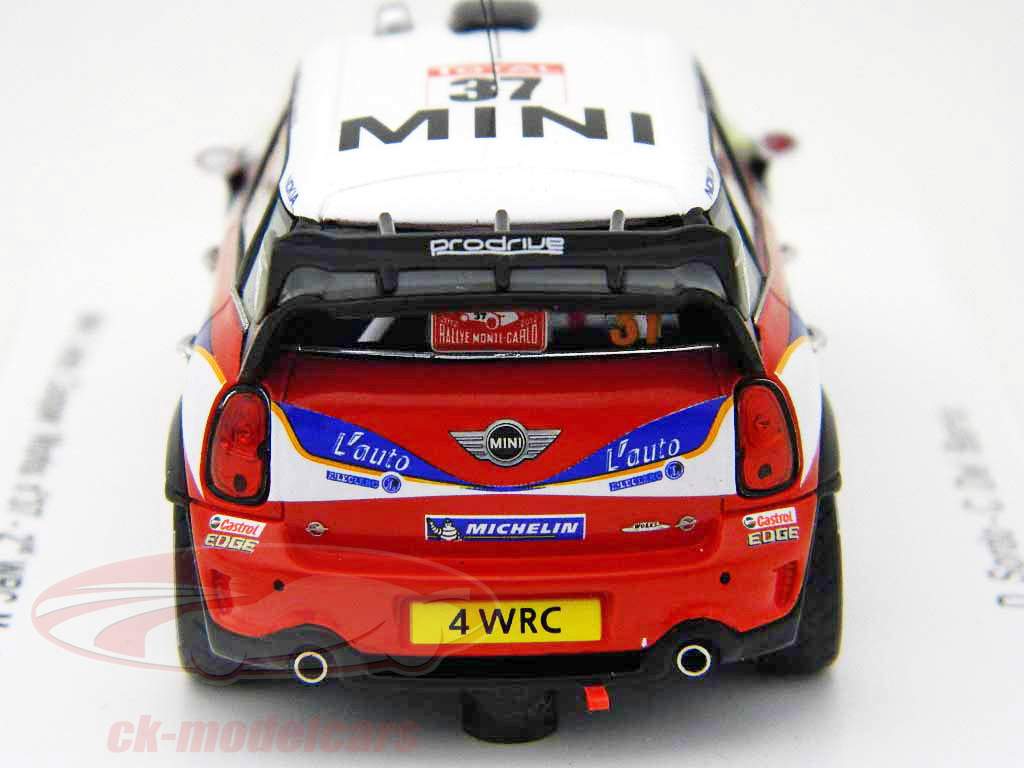 ミニジョン·クーパーワークスWRC＃37第二モンテカルロ2012ソルド/デルバリオ1時43スパーク