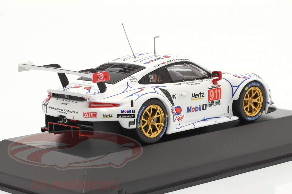 Porsche 911 (991) RSR #911 Classe Vincitore Petit LeMans 2018 Porsche GT Team 1:43 Ixo