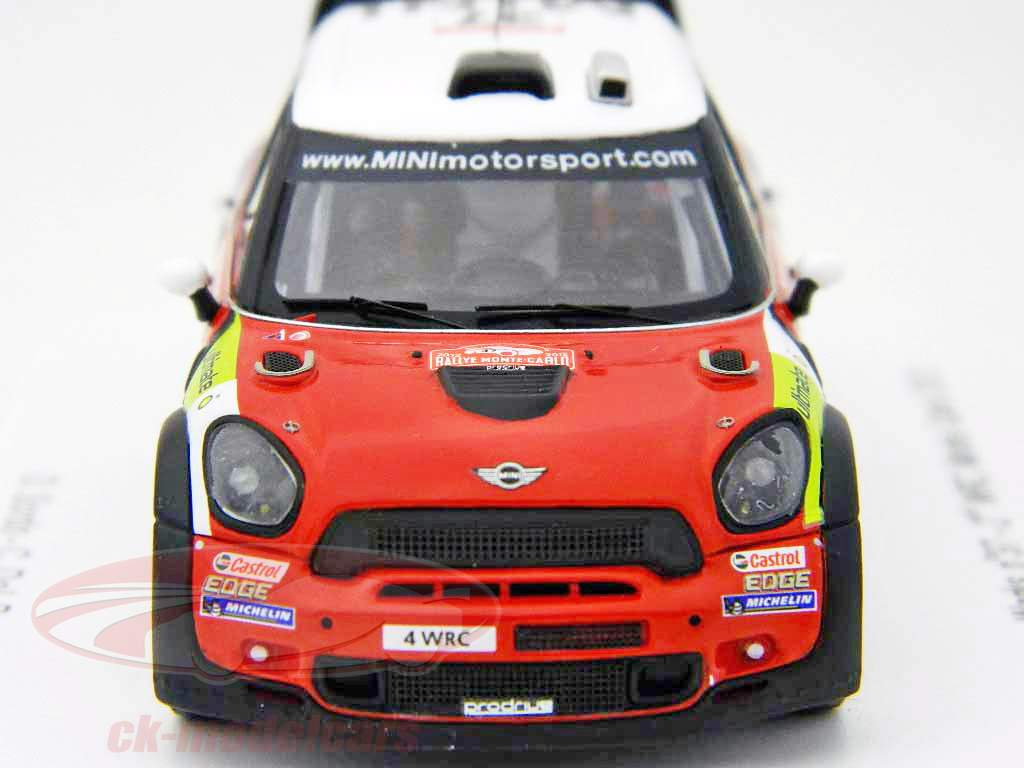 ミニジョン·クーパーワークスWRC＃37第二モンテカルロ2012ソルド/デルバリオ1時43スパーク